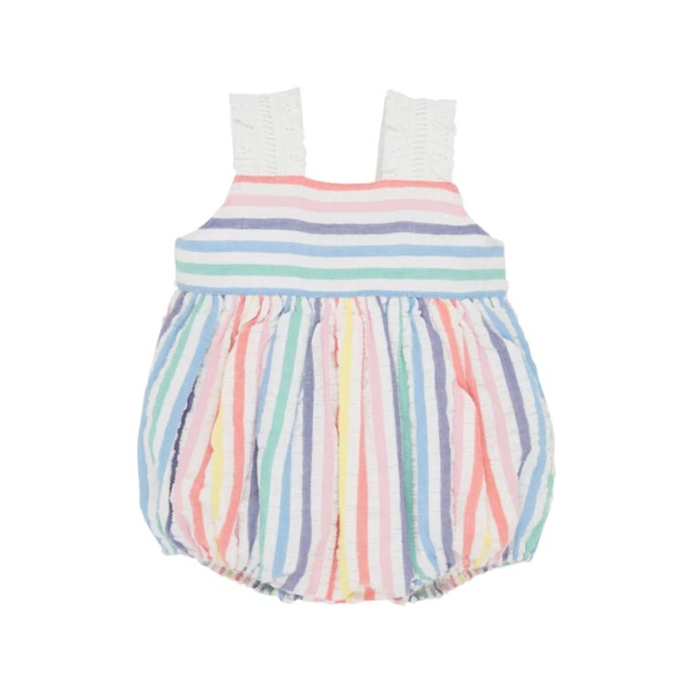 TBBC Girls Branham Bubble- Happy Hues Seersucker